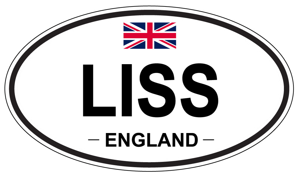 LISS, England - Oval Magnet