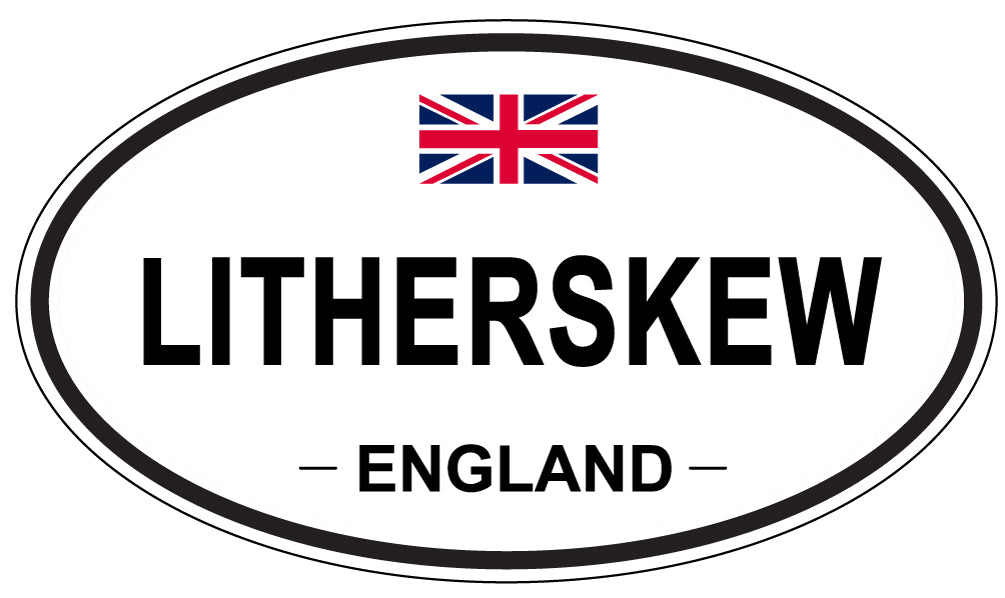 LITHERSKEW, England - Oval Magnet