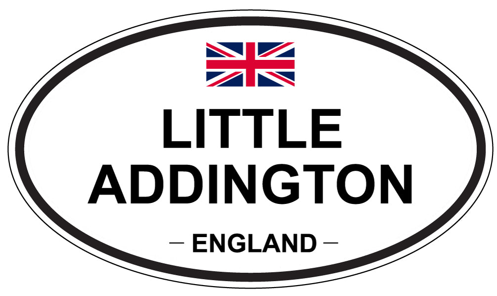 LITTLE ADDINGTON, England - Oval Magnet