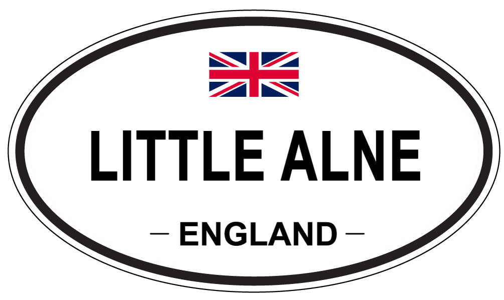 LITTLE ALNE, England - Oval Magnet