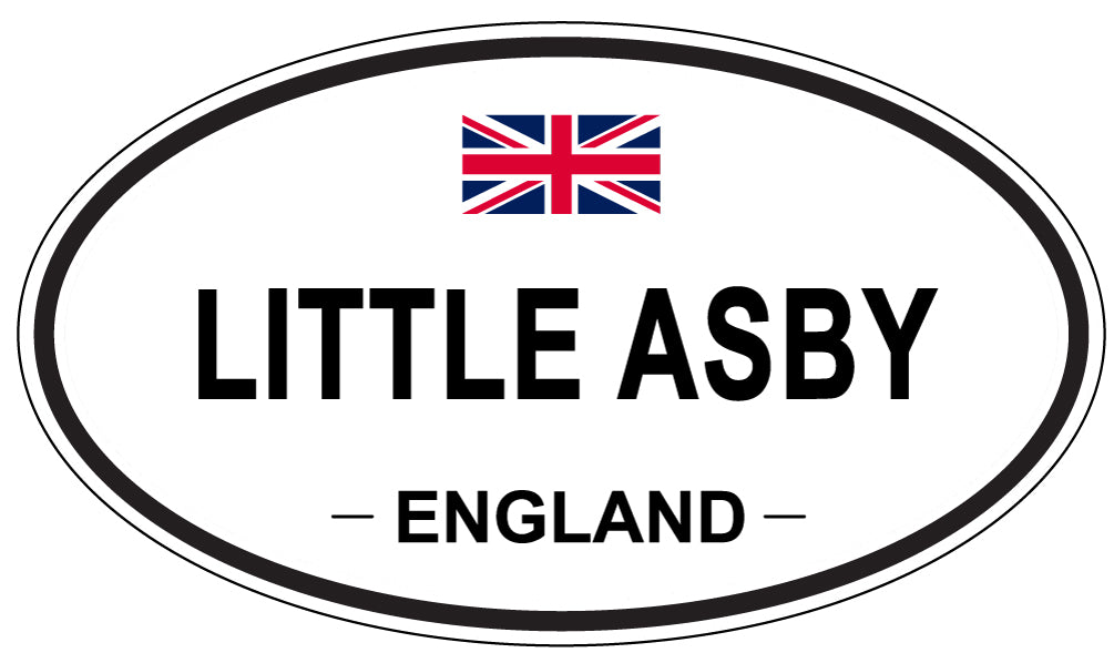 LITTLE ASBY, England - Oval Magnet