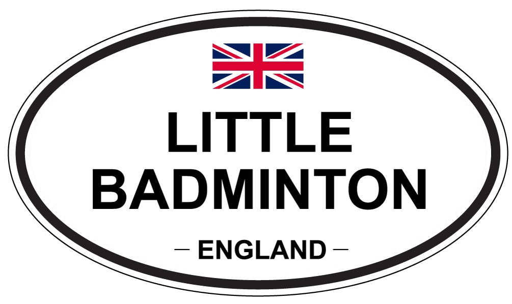 LITTLE BADMINTON, England - Oval Magnet