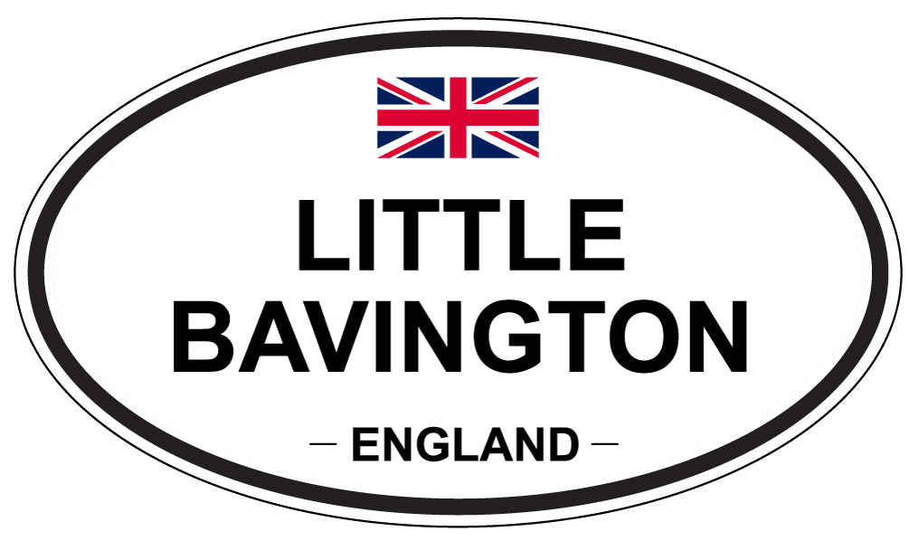 LITTLE BAVINGTON, England - Oval Magnet