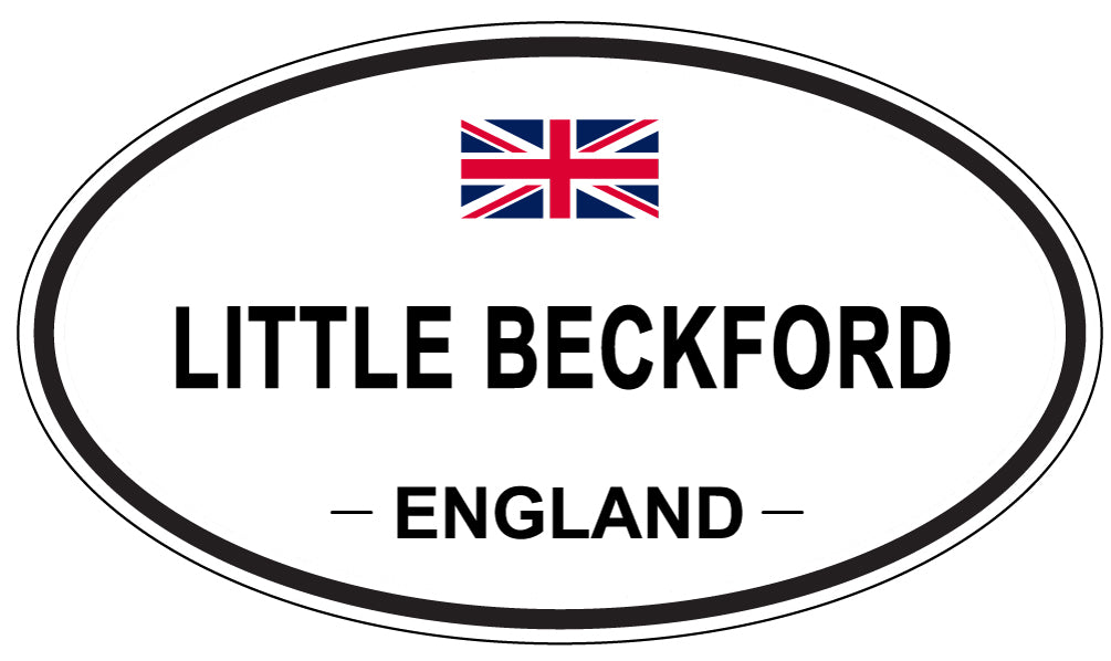 LITTLE BECKFORD, England - Oval Magnet