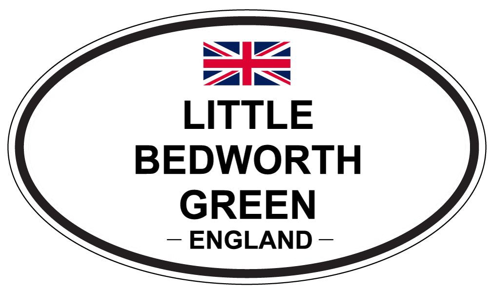 LITTLE BEDWORTH GREEN, England - Oval Magnet