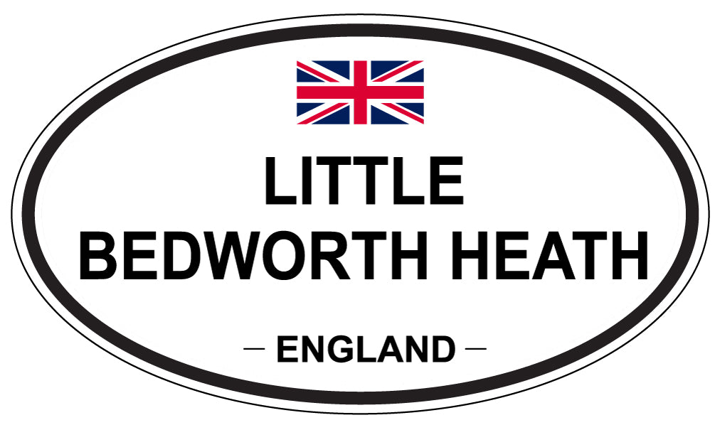 LITTLE BEDWORTH HEATH, England - Oval Magnet