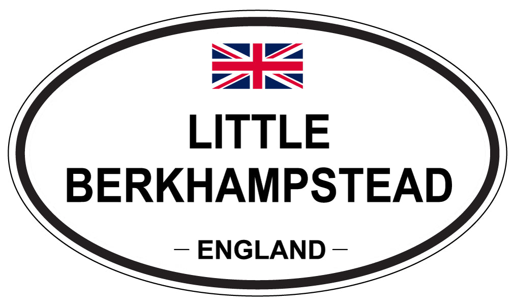 LITTLE BERKHAMPSTEAD, ENGLAND - Oval Sticker
