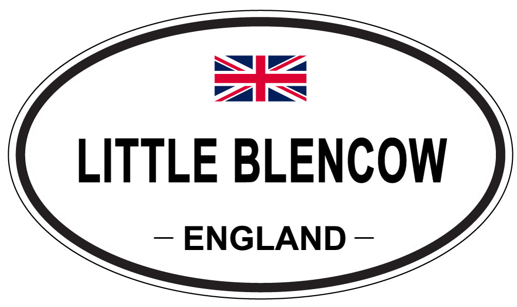 LITTLE BLENCOW, England - Oval Magnet