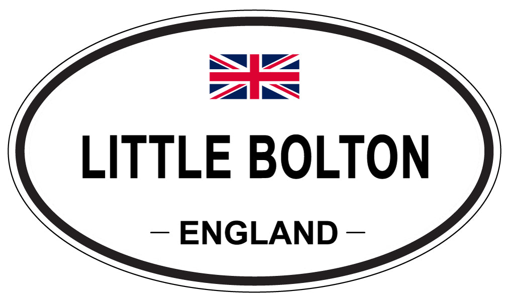 LITTLE BOLTON, England - Oval Magnet