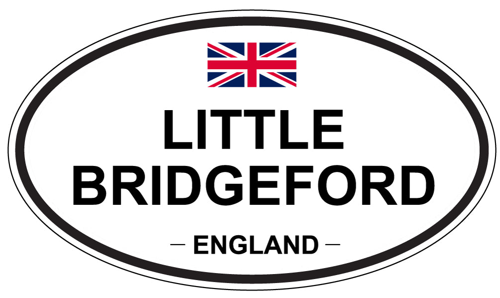 LITTLE BRIDGEFORD, England - Oval Magnet
