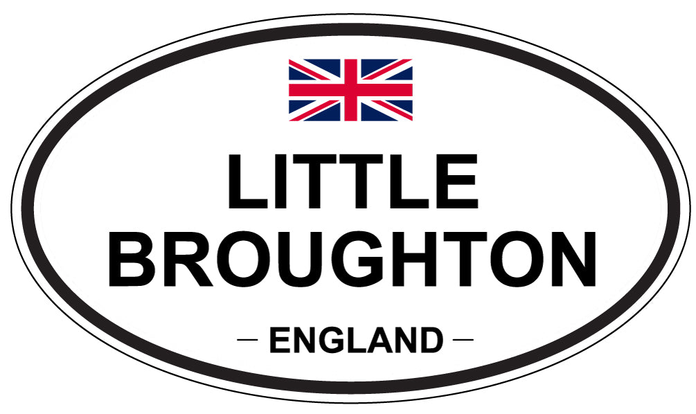 LITTLE BROUGHTON, England - Oval Magnet