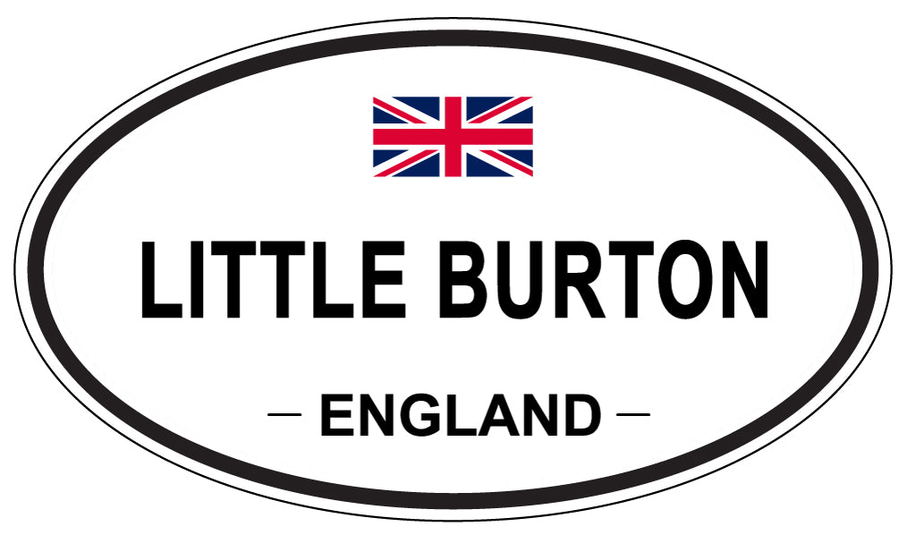 LITTLE BURTON, England - Oval Magnet