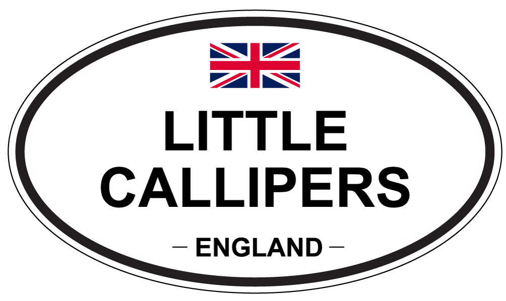 LITTLE CALLIPERS, England - Oval Magnet