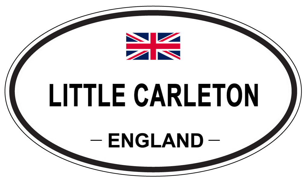 LITTLE CARLETON, England - Oval Magnet