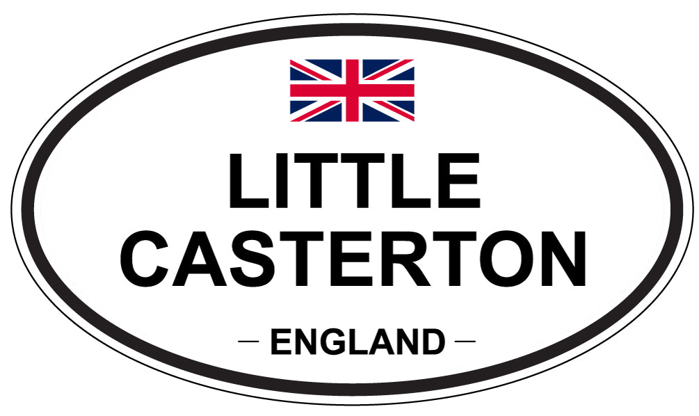 LITTLE CASTERTON, England - Oval Magnet