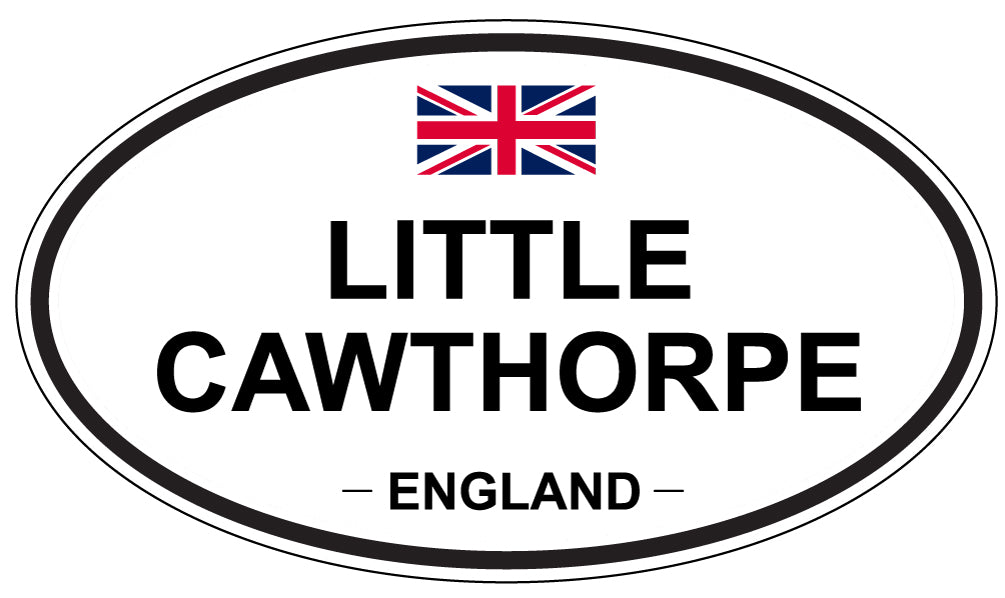 LITTLE CAWTHORPE, England - Oval Magnet