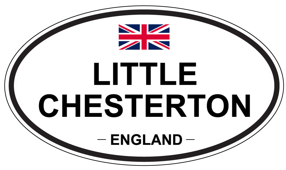 LITTLE CHESTERTON, England - Oval Magnet