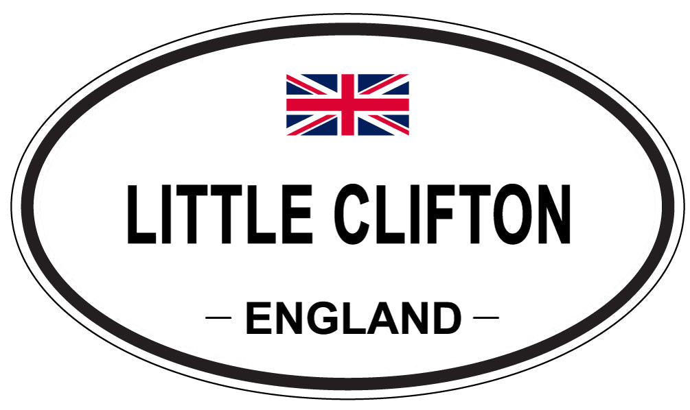 LITTLE CLIFTON, England - Oval Magnet