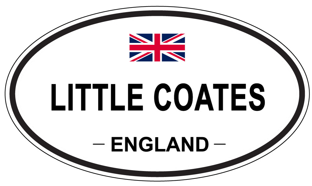 LITTLE COATES, England - Oval Magnet