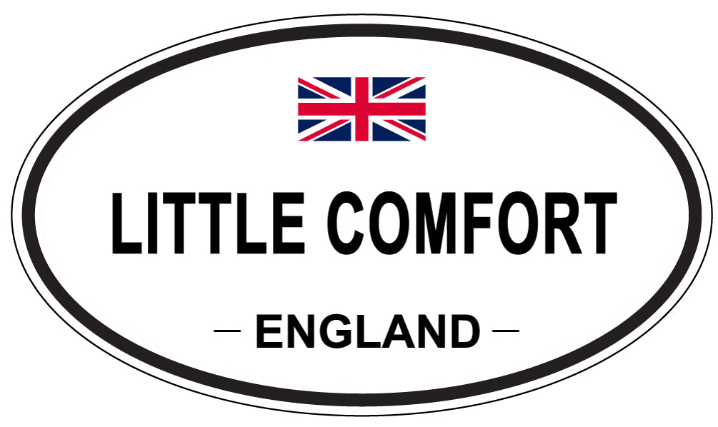 LITTLE COMFORT, England - Oval Magnet