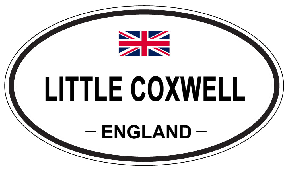 LITTLE COXWELL, England - Oval Magnet
