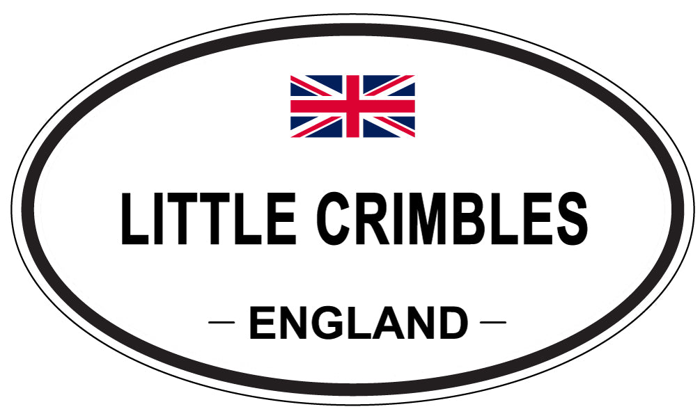 LITTLE CRIMBLES, England - Oval Magnet