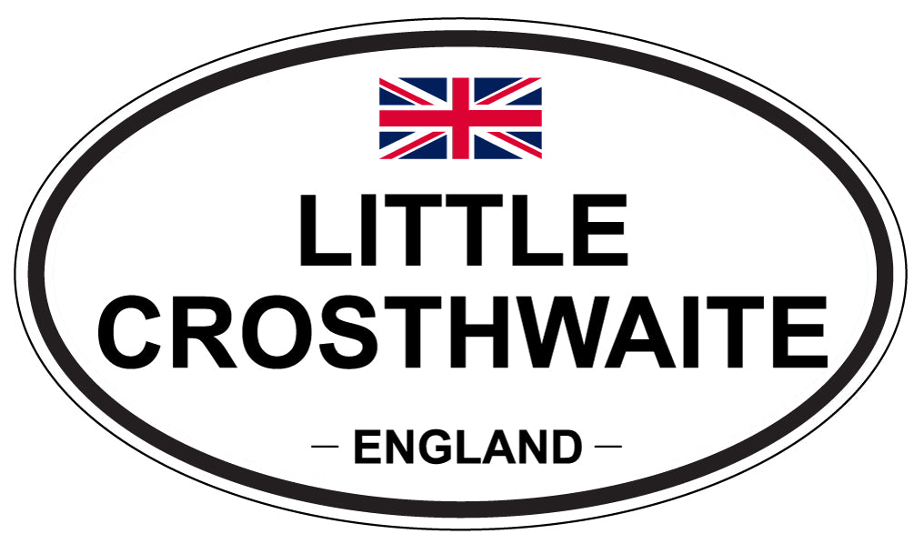 LITTLE CROSTHWAITE, ENGLAND - Oval Sticker