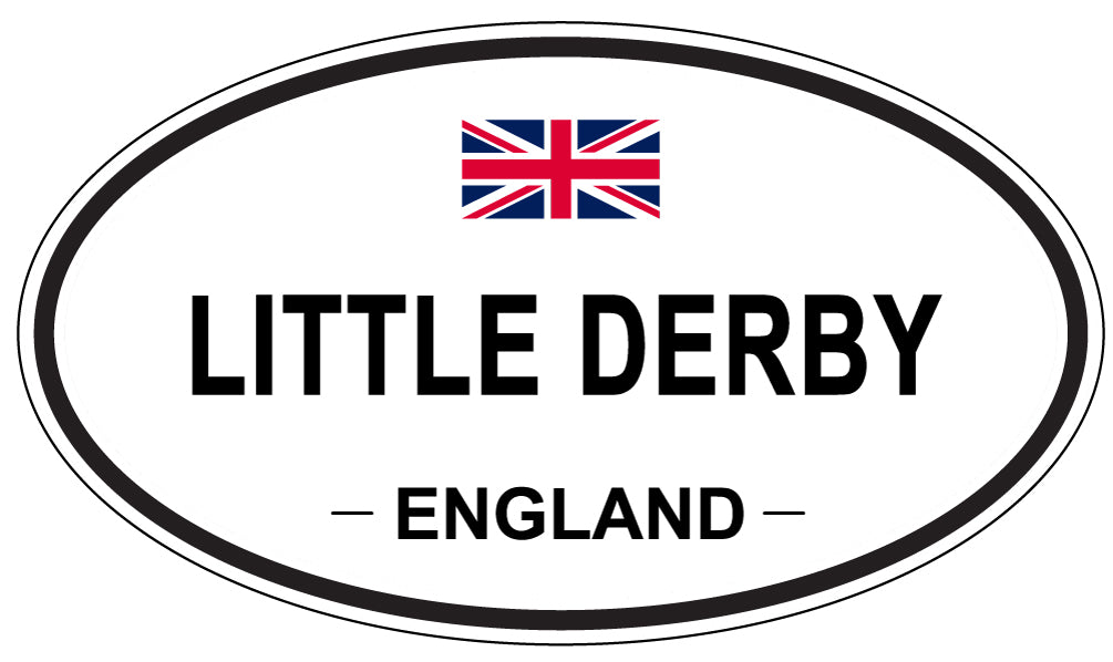 LITTLE DERBY, England - Oval Magnet