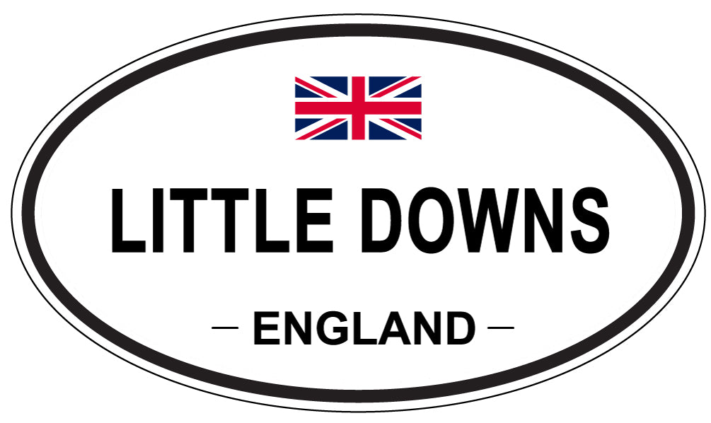 LITTLE DOWNS, England - Oval Magnet