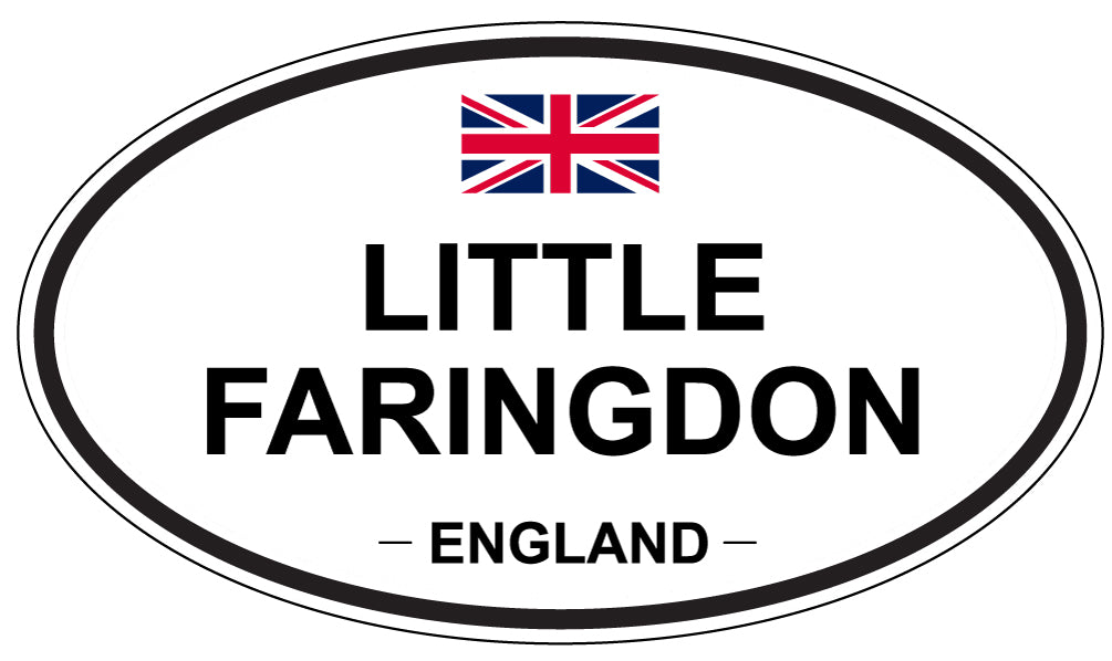 LITTLE FARINGDON, England - Oval Magnet