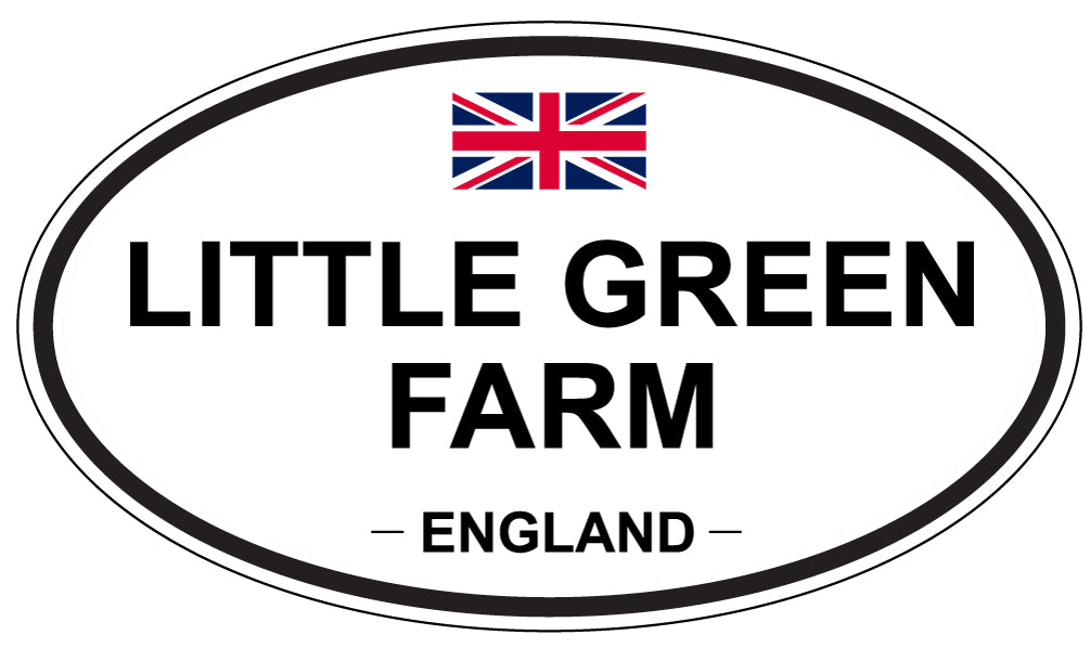 LITTLE GREEN FARM, England - Oval Magnet