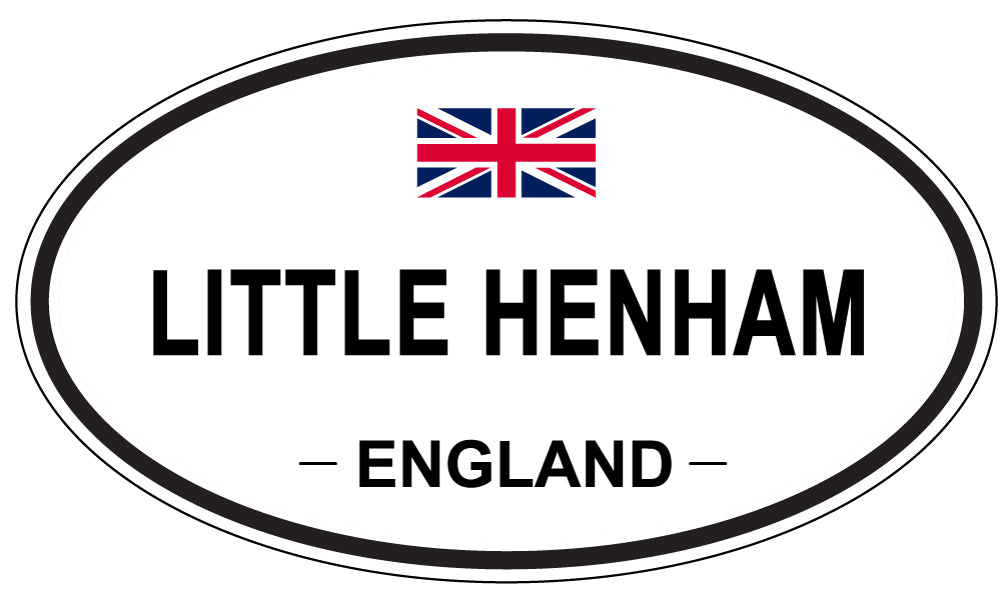 LITTLE HENHAM, England - Oval Magnet