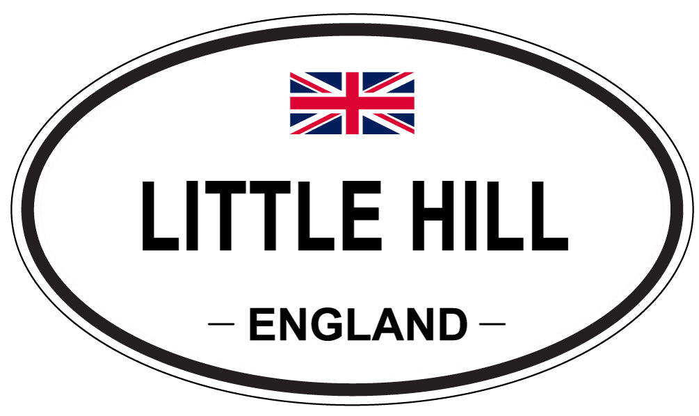LITTLE HILL, England - Oval Magnet