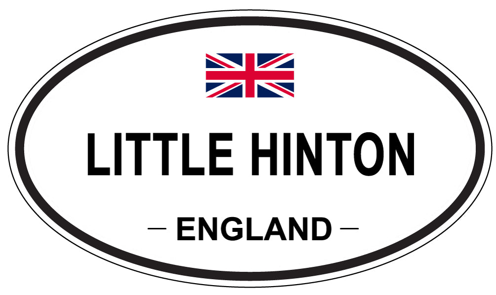 LITTLE HINTON, England - Oval Magnet
