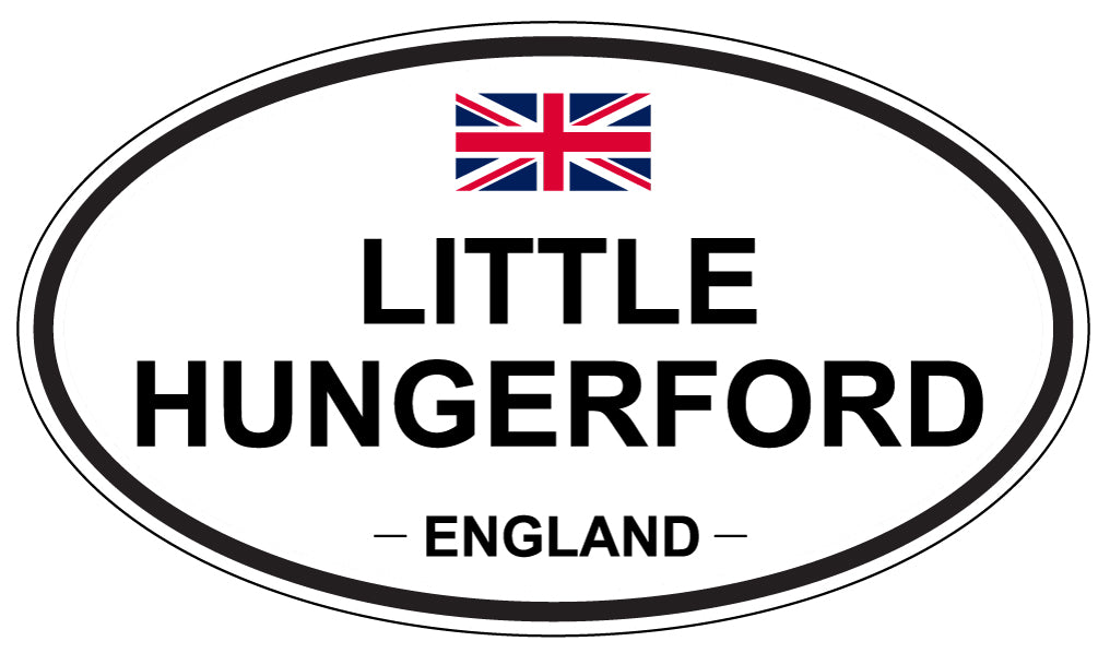 LITTLE HUNGERFORD, England - Oval Magnet