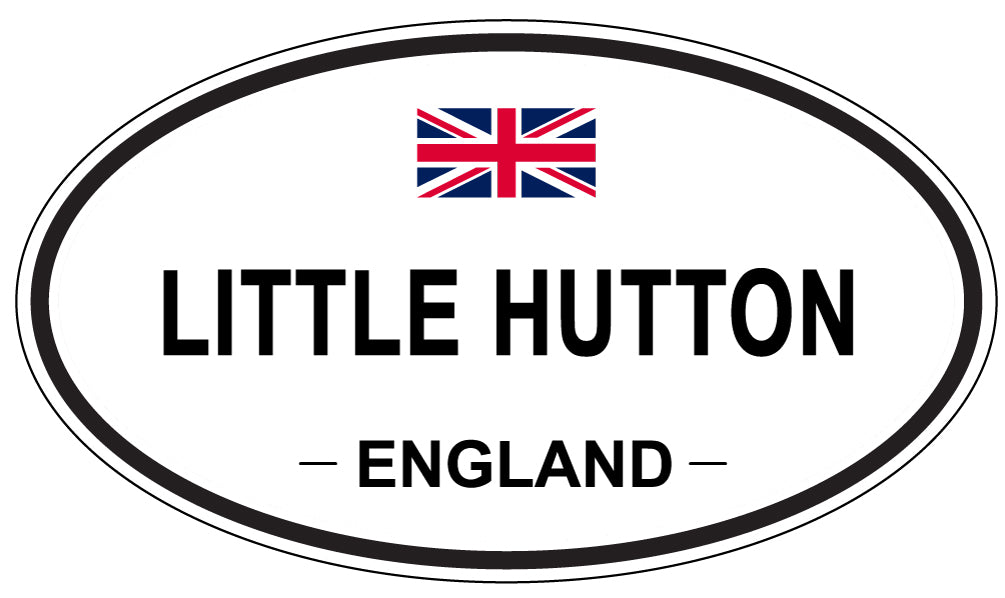 LITTLE HUTTON, England - Oval Magnet