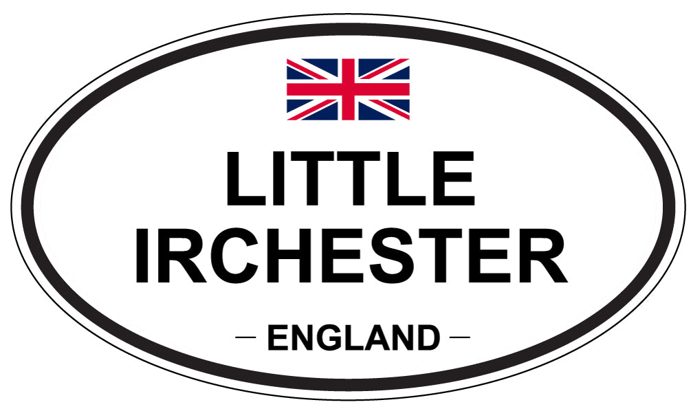 LITTLE IRCHESTER, England - Oval Magnet