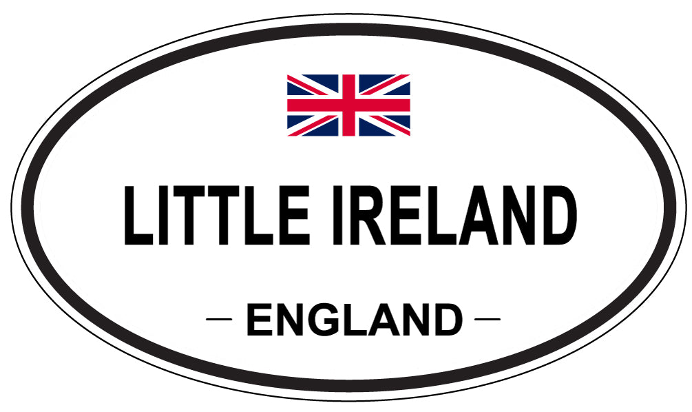 LITTLE IRELAND, England - Oval Magnet