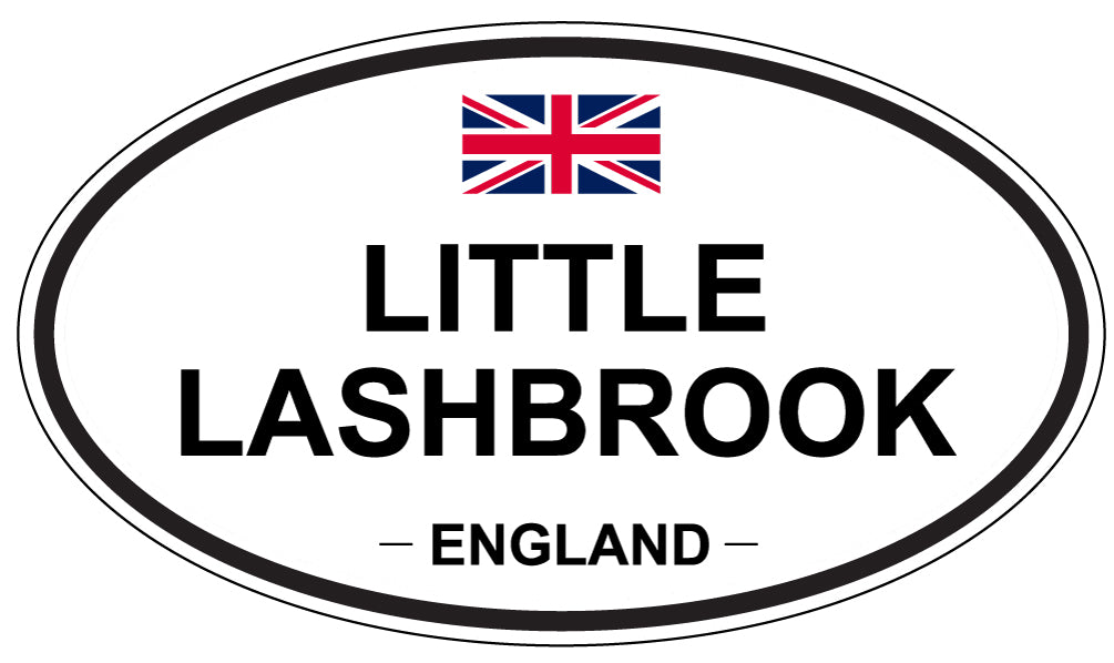 LITTLE LASHBROOK, England - Oval Magnet