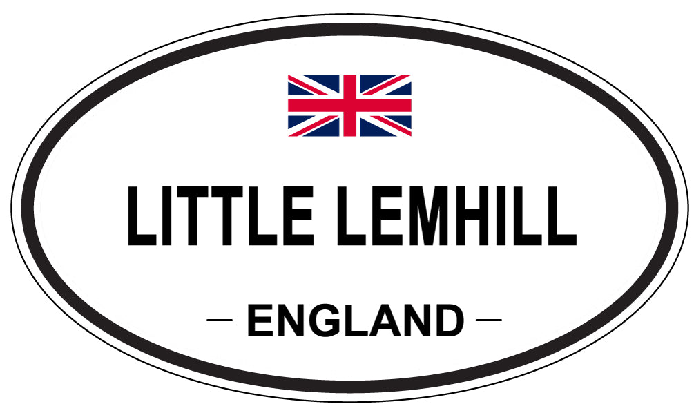 LITTLE LEMHILL, England - Oval Magnet