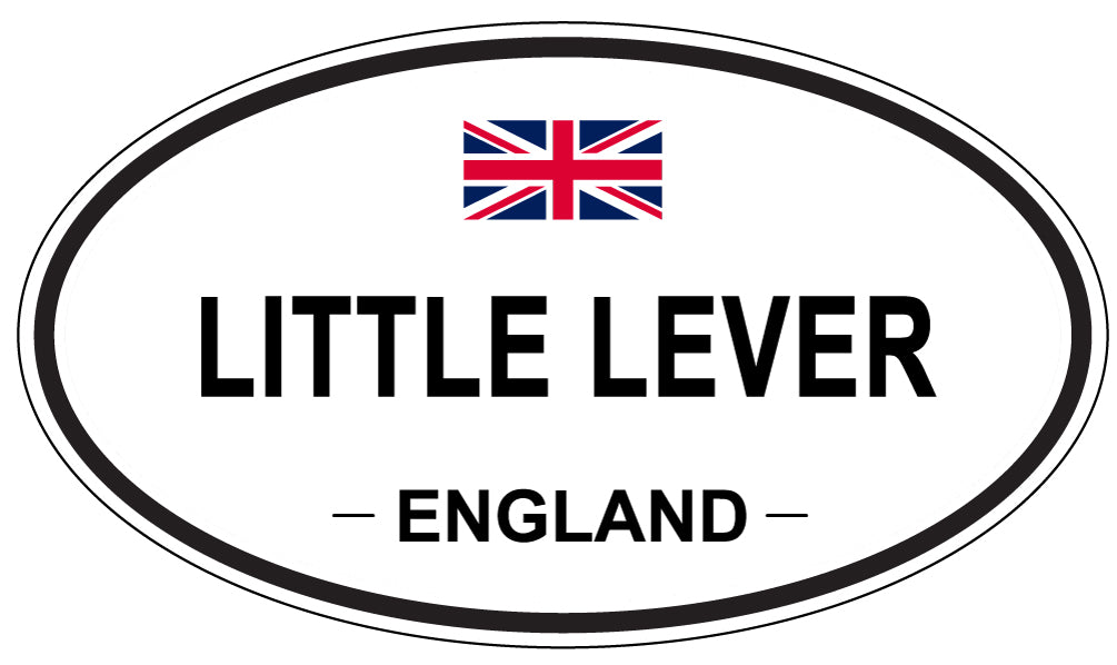 LITTLE LEVER, England - Oval Magnet