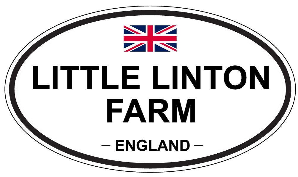 LITTLE LINTON FARM, England - Oval Magnet