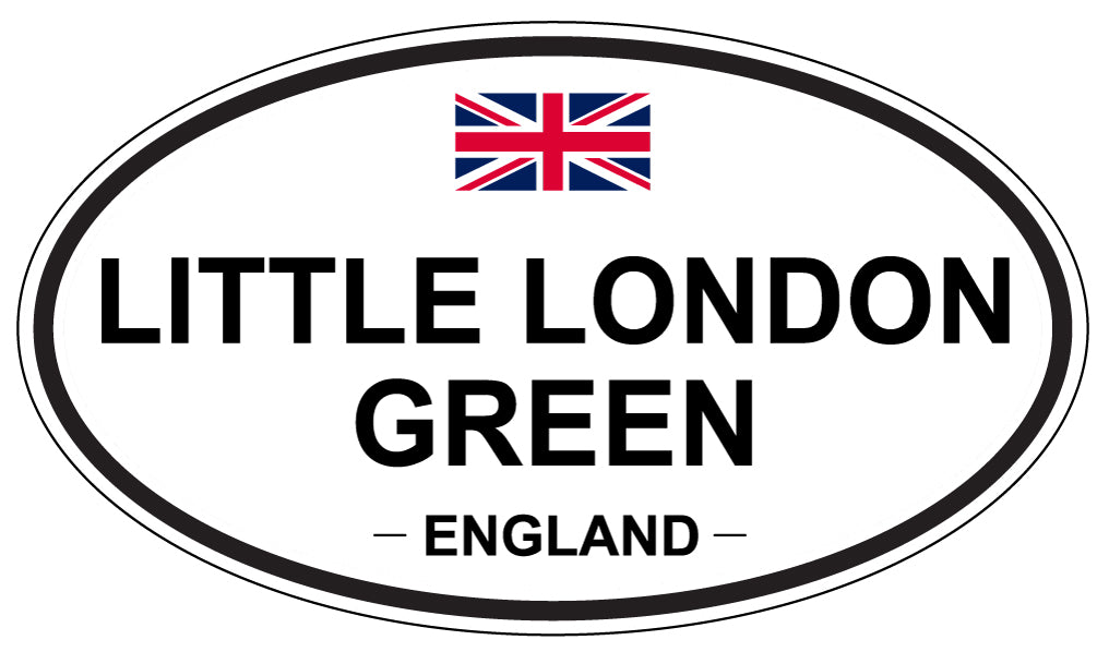 LITTLE LONDON GREEN, England - Oval Magnet