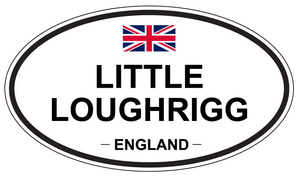 LITTLE LOUGHRIGG, England - Oval Magnet