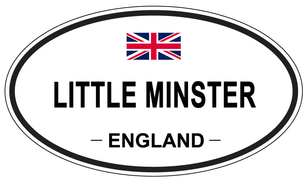 LITTLE MINSTER, England - Oval Magnet