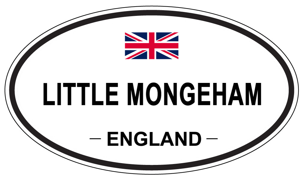 LITTLE MONGEHAM, England - Oval Magnet