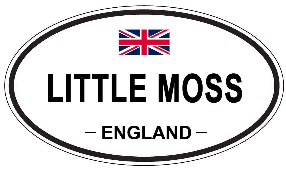 LITTLE MOSS, England - Oval Magnet