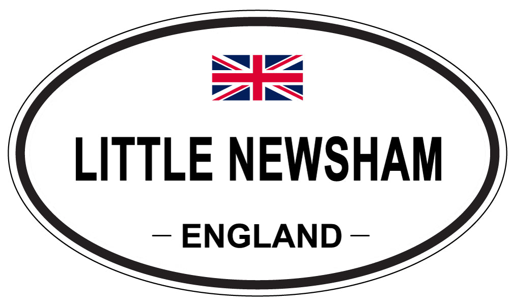 LITTLE NEWSHAM, England - Oval Magnet