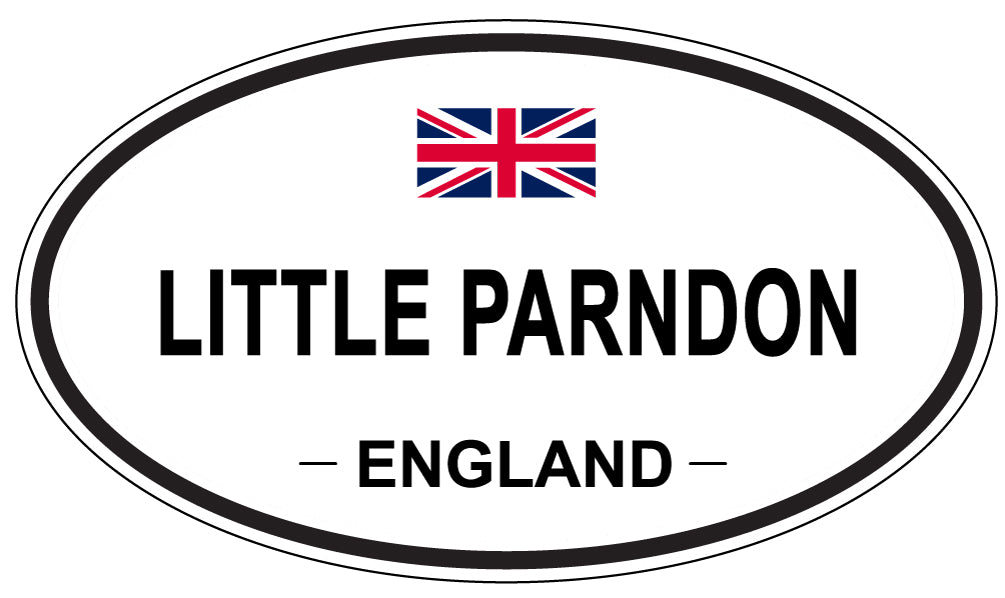 LITTLE PARNDON, ENGLAND - Oval Sticker