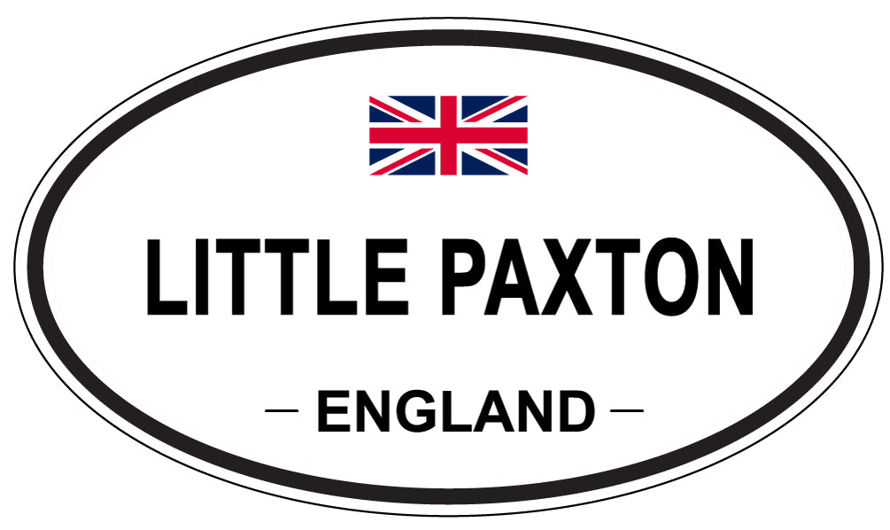 LITTLE PAXTON, England - Oval Magnet